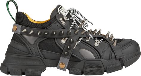 gucci spiked boots|Gucci sneakers with spikes.